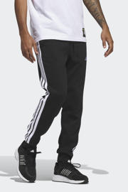 thumbnail: adidas Sportswear fleece joggingbroek 3S zwart