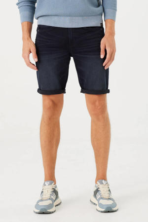 slim denim short dark used