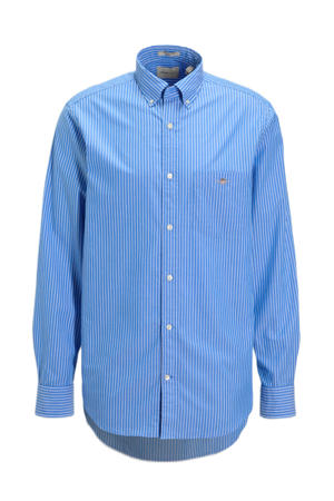 zakelijk overhemd blauw
