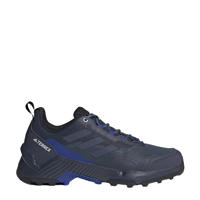 thumbnail: Donkerblauw en kobaltblauwe heren adidas Terrex Easttrail 2 wandelschoenen van waterextiel met slijtagebestendige overlays/voering met veters