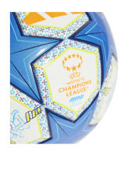thumbnail: adidas Performance   mnini voetbal Women UEFA Cup League wit/lichtblauw maat 2