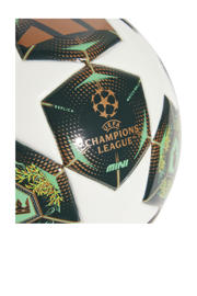 thumbnail: adidas Performance   voetbal UEFA Champions League Mini wit/groen/oranje maat 2