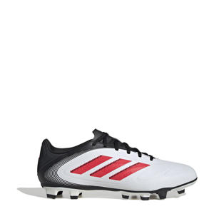 Copa Pure III League FG/MG  voetbalschoenen wit/rood/zwart