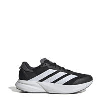 thumbnail: Zwart en witte heren adidas Performance Duramo Speed 2 hardloopschoenen van mesh-pu/voering: mesh/voetbed: eva met veters