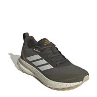 thumbnail: adidas Performance Runfalcon  hardloopschoenen olijfgroen/wit