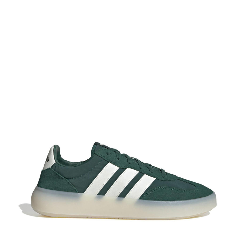 Groen en witte heren adidas Sportswear Barrede Decode sneakers van nylon-suède/voering: mesh/voetbed: eva met veters