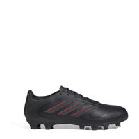 thumbnail: Zwart en antraciete unisex adidas Performance Copa Pure III League FG MG Senior voetbalschoenen van imitatieleer/voering: mesh/voetbed: eva met veters