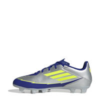 thumbnail: adidas Performance F50 Club Messi  senior voetbalschoenen zilver metallic/kobaltblauw/geel