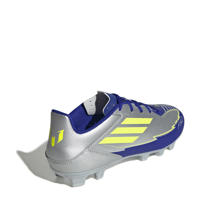 thumbnail: adidas Performance F50 Club Messi  senior voetbalschoenen zilver metallic/kobaltblauw/geel