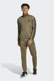 thumbnail: adidas Sportswear Senior  trainingspak olijfgroen/zwart