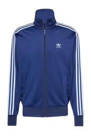 thumbnail: Blauwe heren adidas Originals vest Firebird met lange mouwen, opstaande kraag en ritssluiting