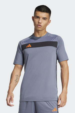 voetbalshirt Tiro Essentials grijs/oranje