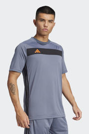 thumbnail: adidas Performance voetbalshirt Tiro Essentials grijs/oranje