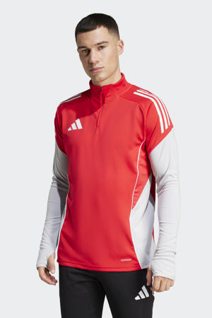 voetbalshirt Tiro 25C rood/wit