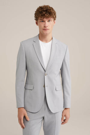Tall fit colbert lichtgrijs