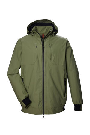 outdoor jas olijfgroen