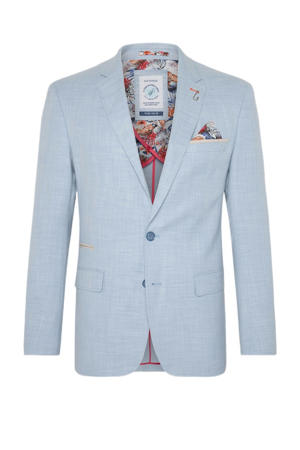 regular fit colbert lichtblauw