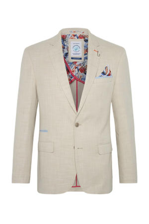 regular fit colbert zand