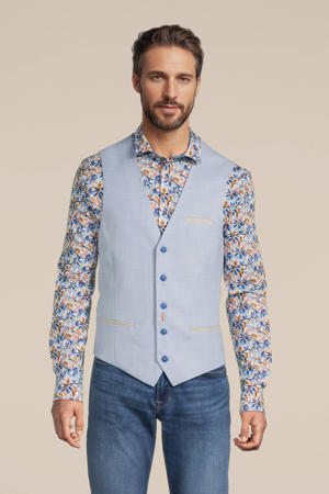 gilet lichtblauw