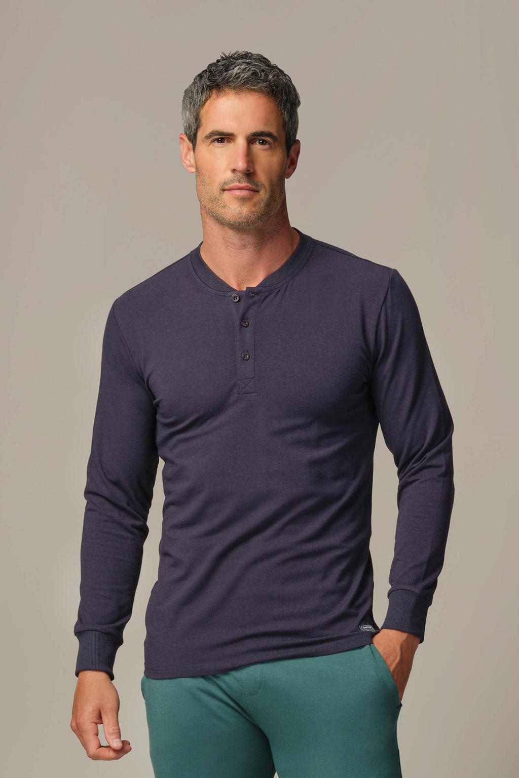 Bamigo pyjamatop donkerblauw