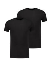 thumbnail: Bamigo ondershirt Smith (set van 2) zwart