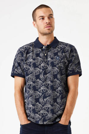 regular polo donkerblauw
