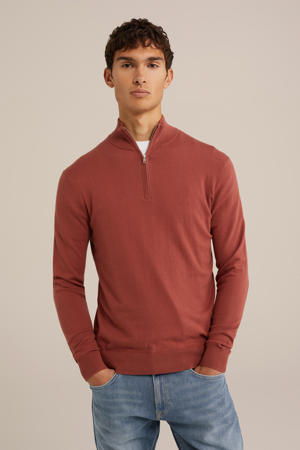 gebreide trui rood