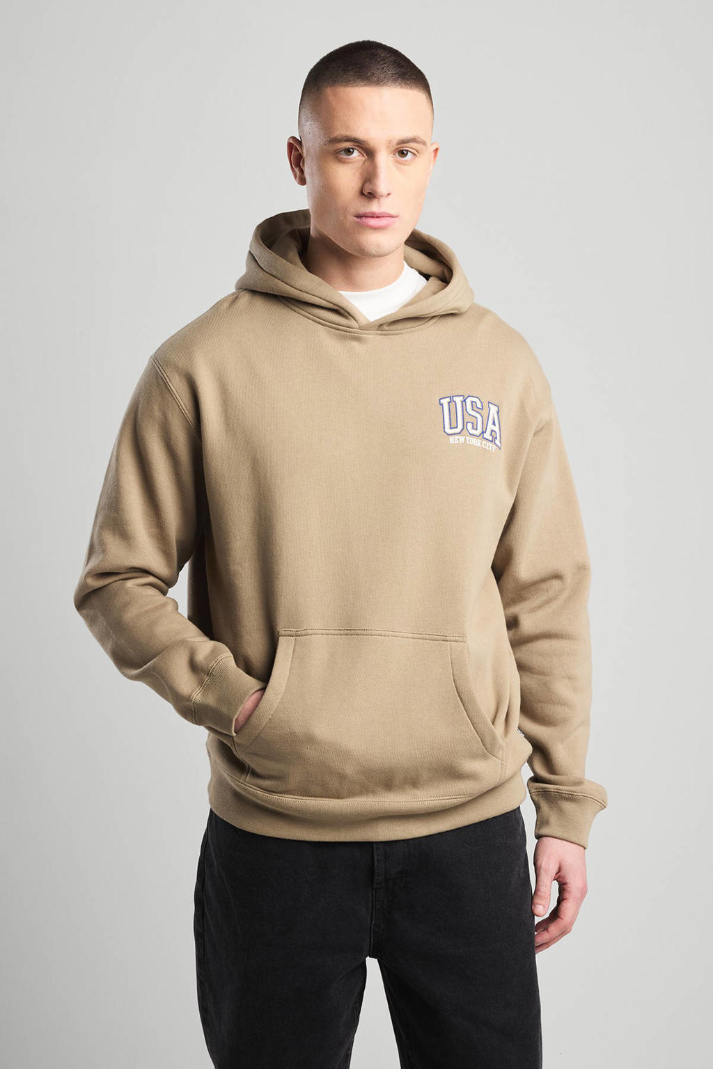 America Today hoodie bruin