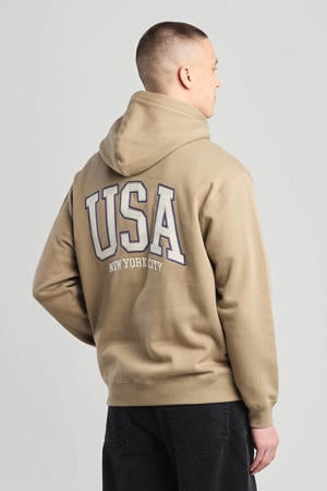 hoodie bruin