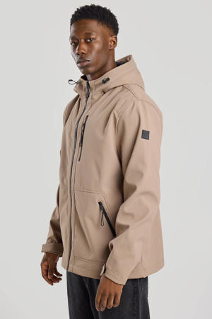 softshell jas bruin
