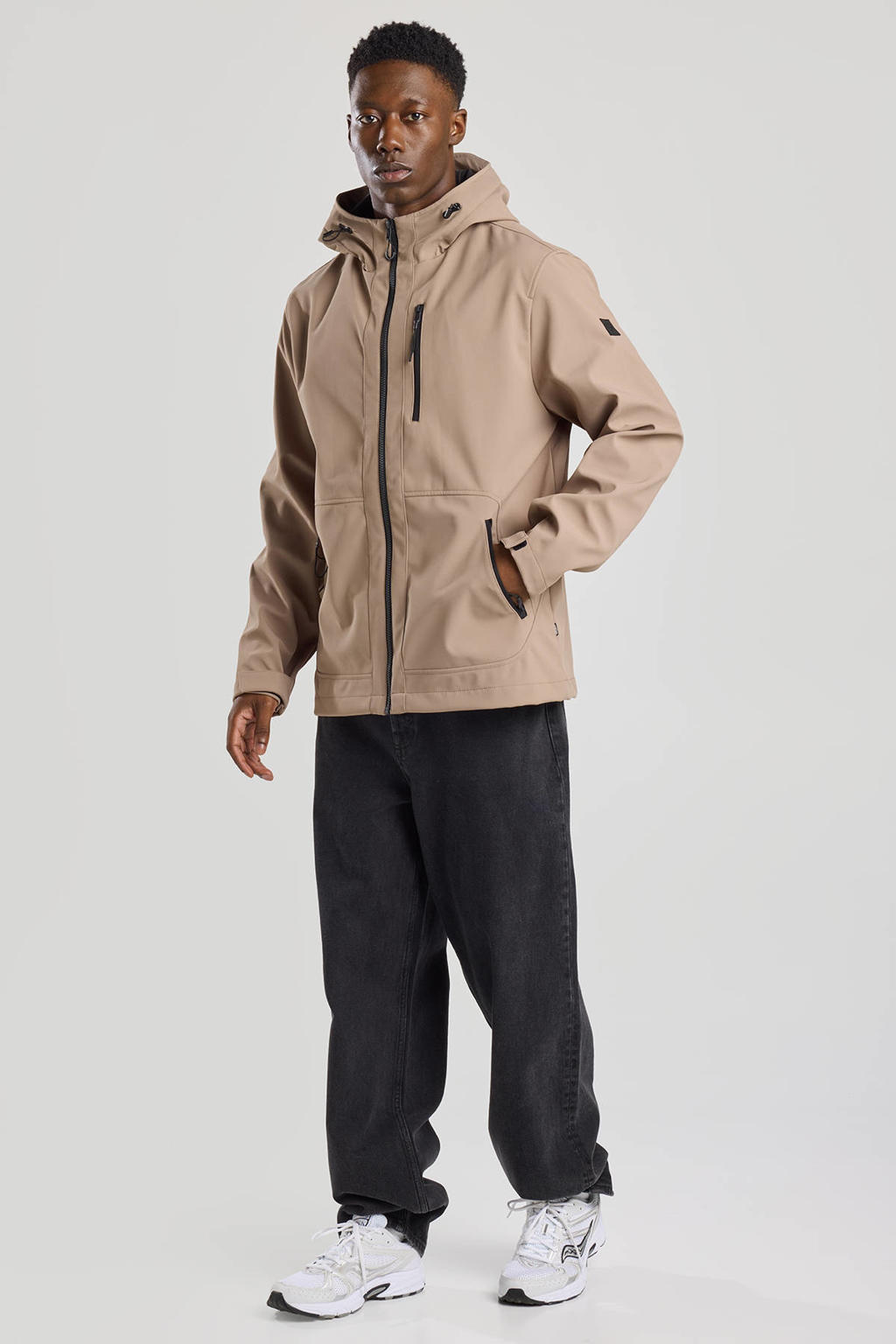 America Today softshell jas bruin