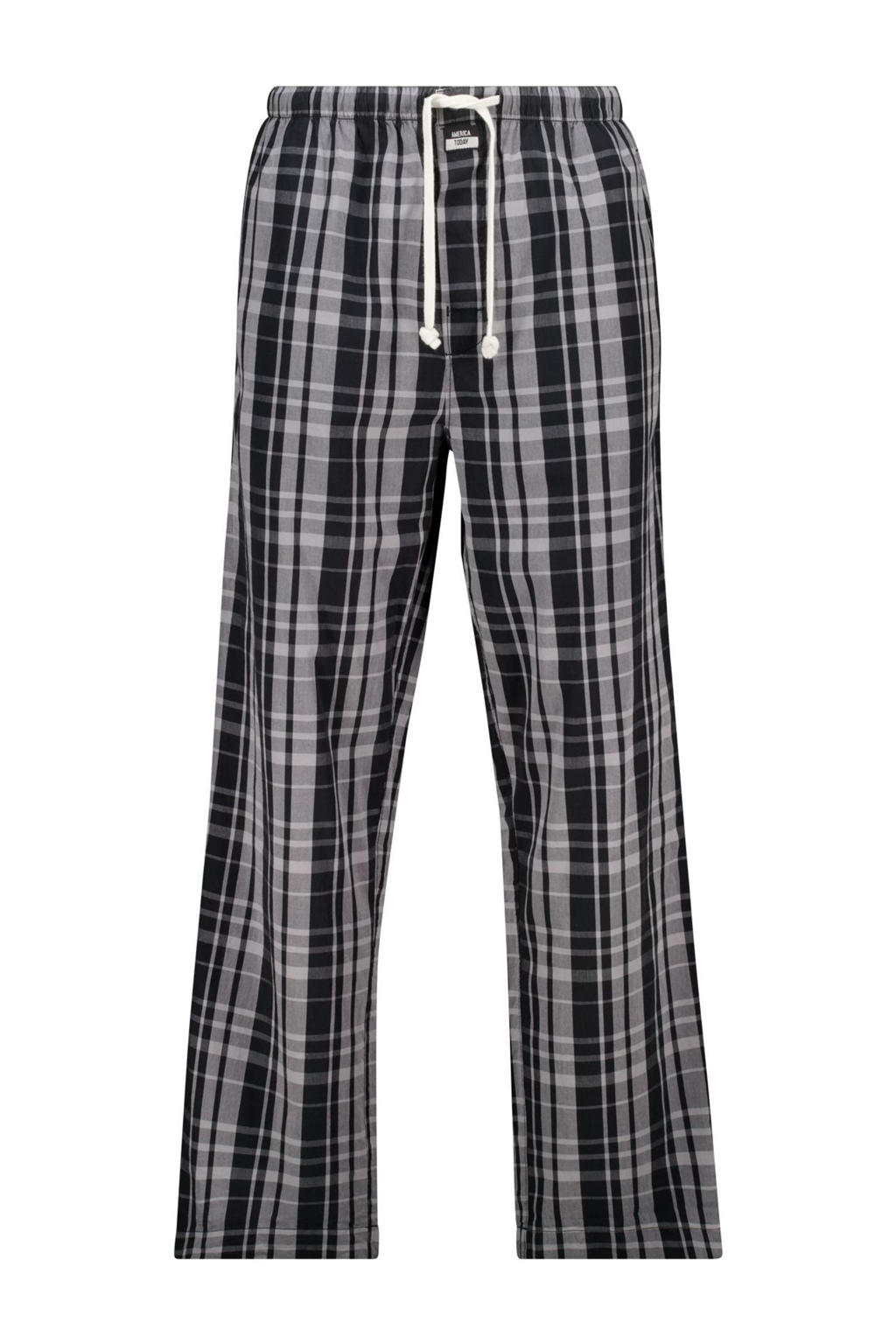 America Today pyjamabroek Lio donkergrijs