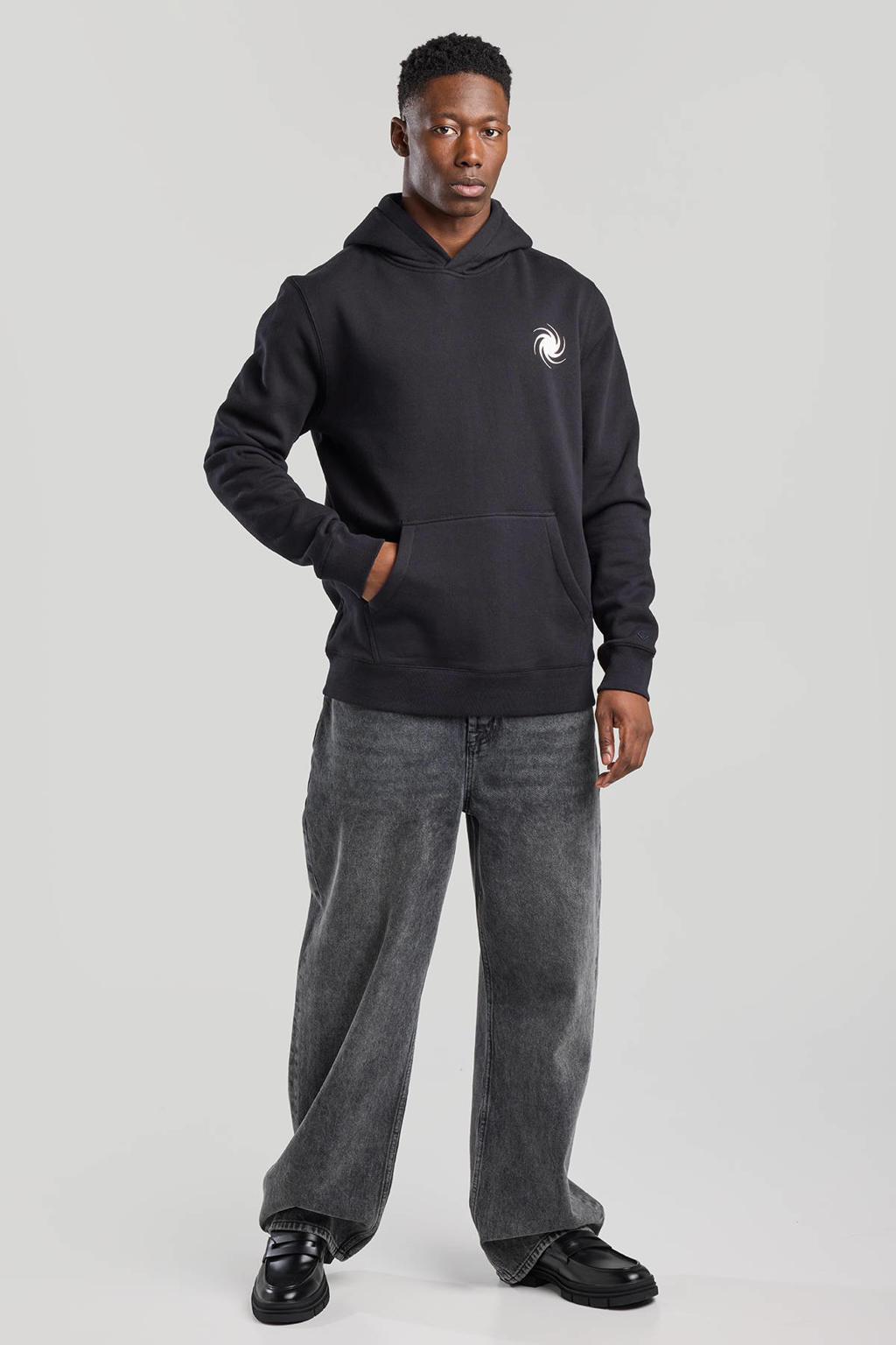 America Today hoodie zwart