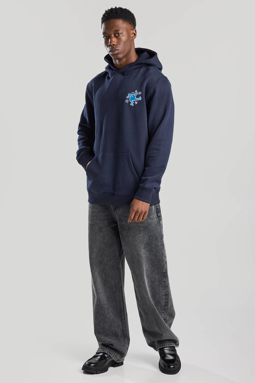 America Today hoodie blauw