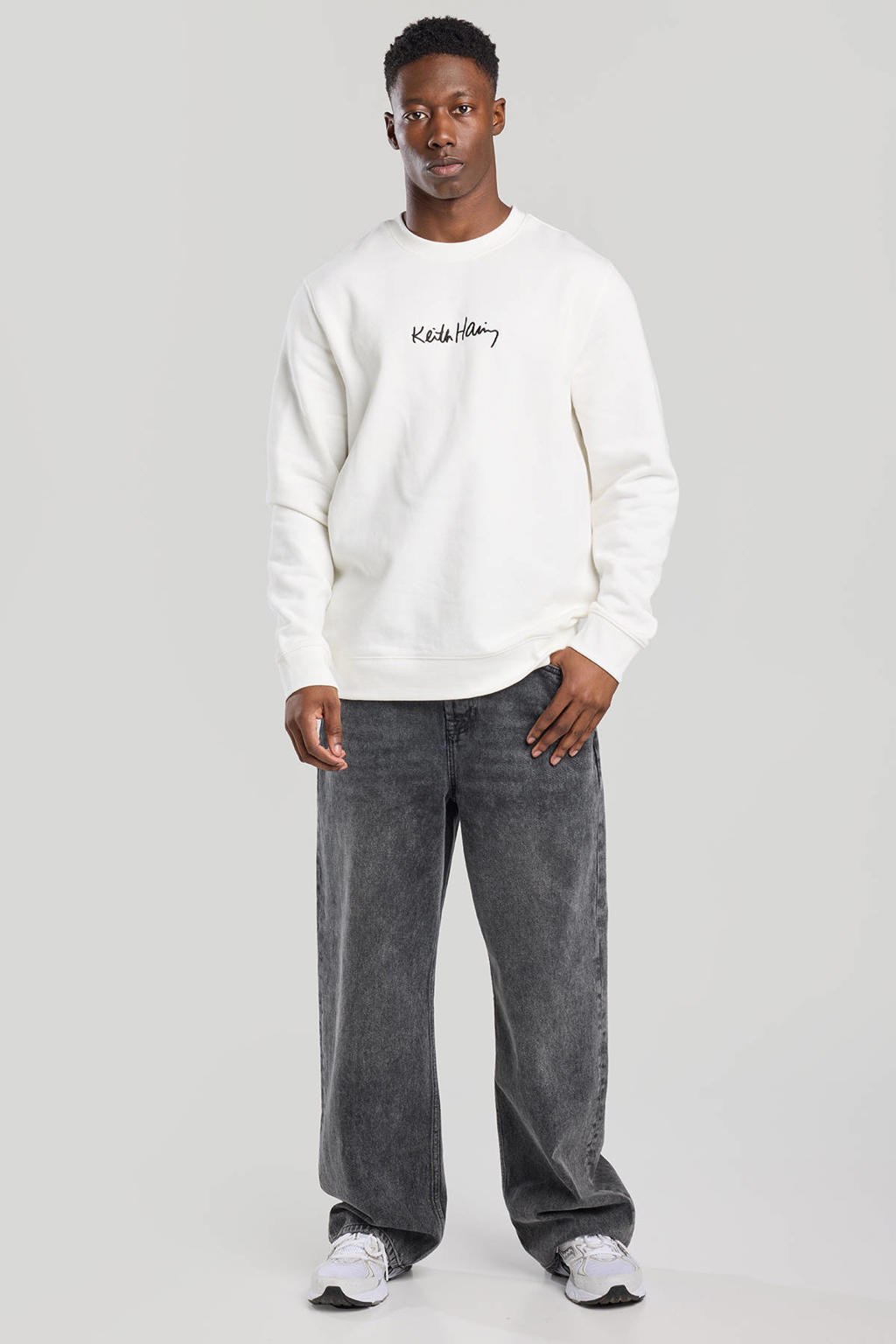 America Today longsleeve wit