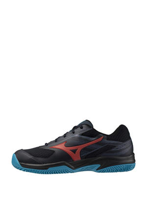 Break Shot 5  padelschoenen zwart/blauw/rood