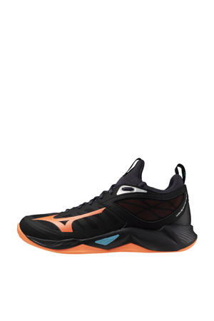 Wave Momentum  zaalsportschoenen zwart/oranje