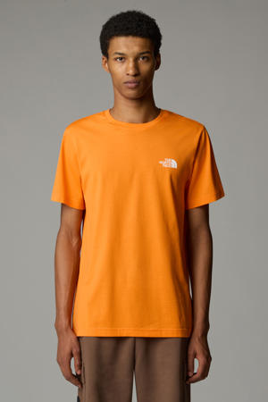 T-shirt Simple Dome oranje