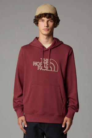 hoodie donkerrood