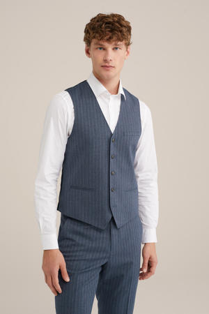 gilet grijsblauw