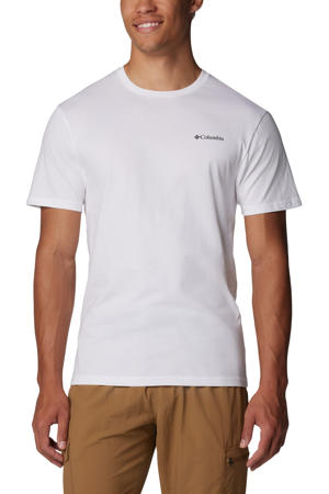 outdoor T-shirt wit/zwart