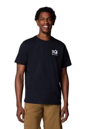 outdoor T-shirt zwart