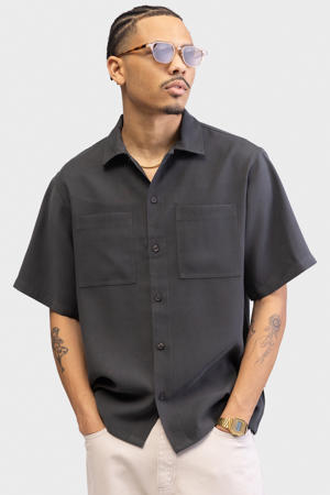 loose overhemd RRDerek  antraciet