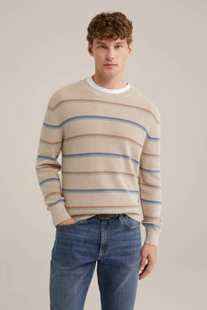 gebreide trui beige