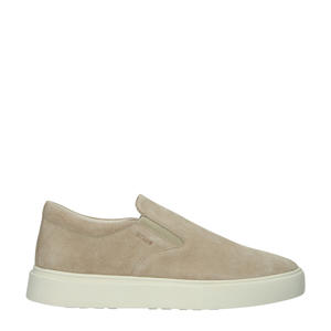 Ruby Banks  suède loafers taupe