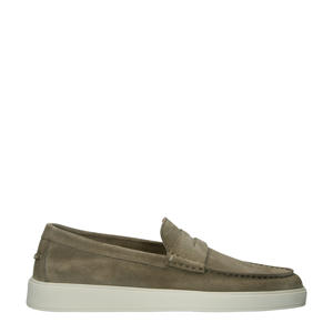 Zuko Enzo  suède loafers kaki