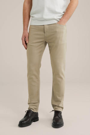 slim chino lichtbruin