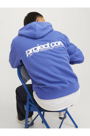 hoodie blauw