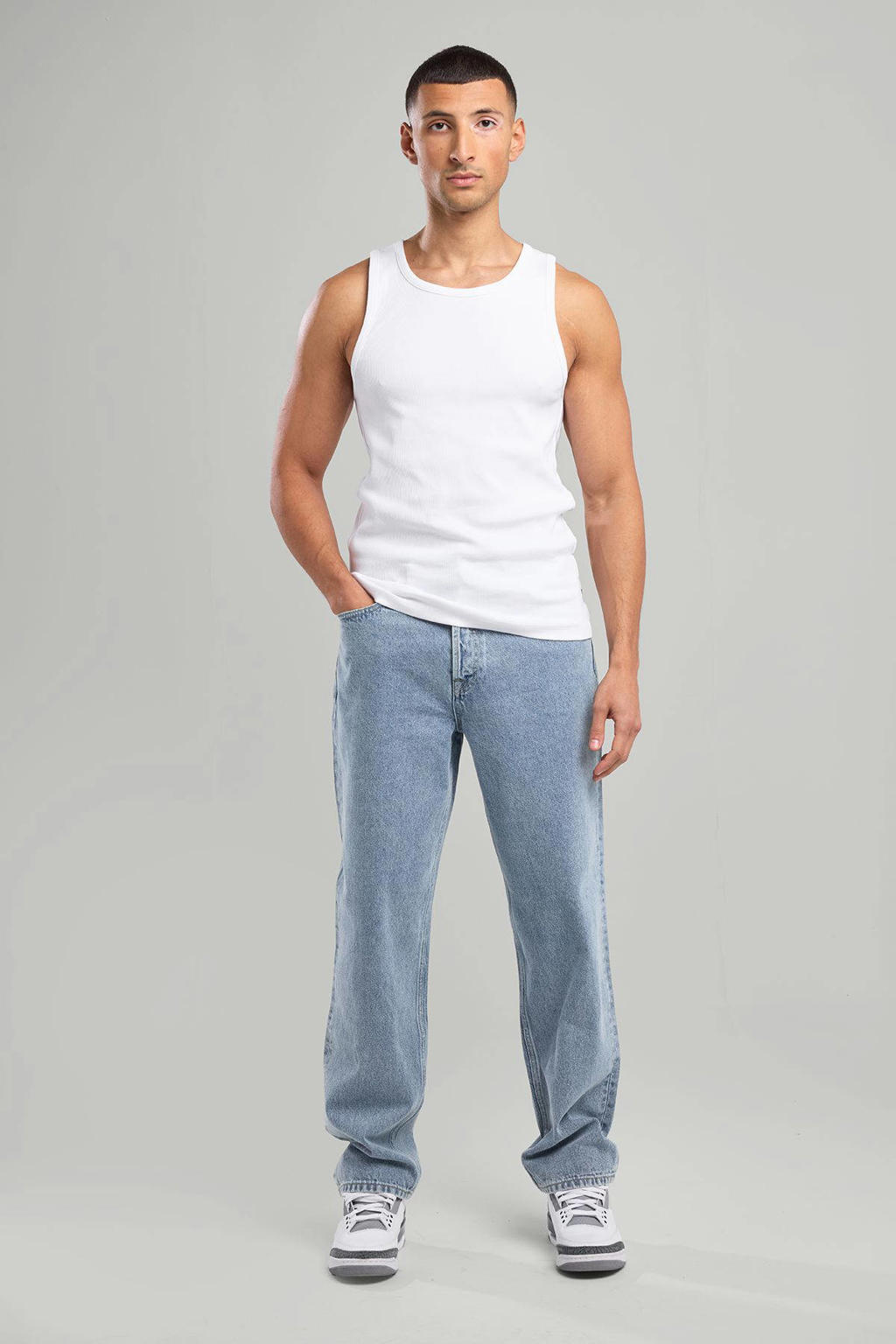 America Today Dallas loose fit jeans medium blue