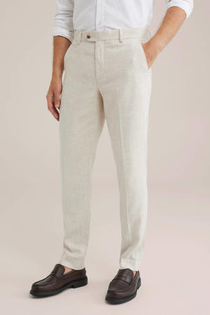slim pantalon ecru